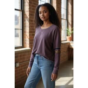 Cozy Long Sleeve Jersey Top for Women